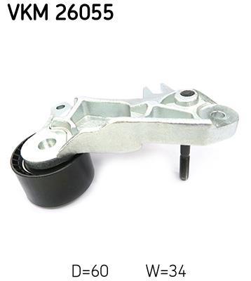 Galet enrouleur de courroie de distribution SKF ref. VKM 26055